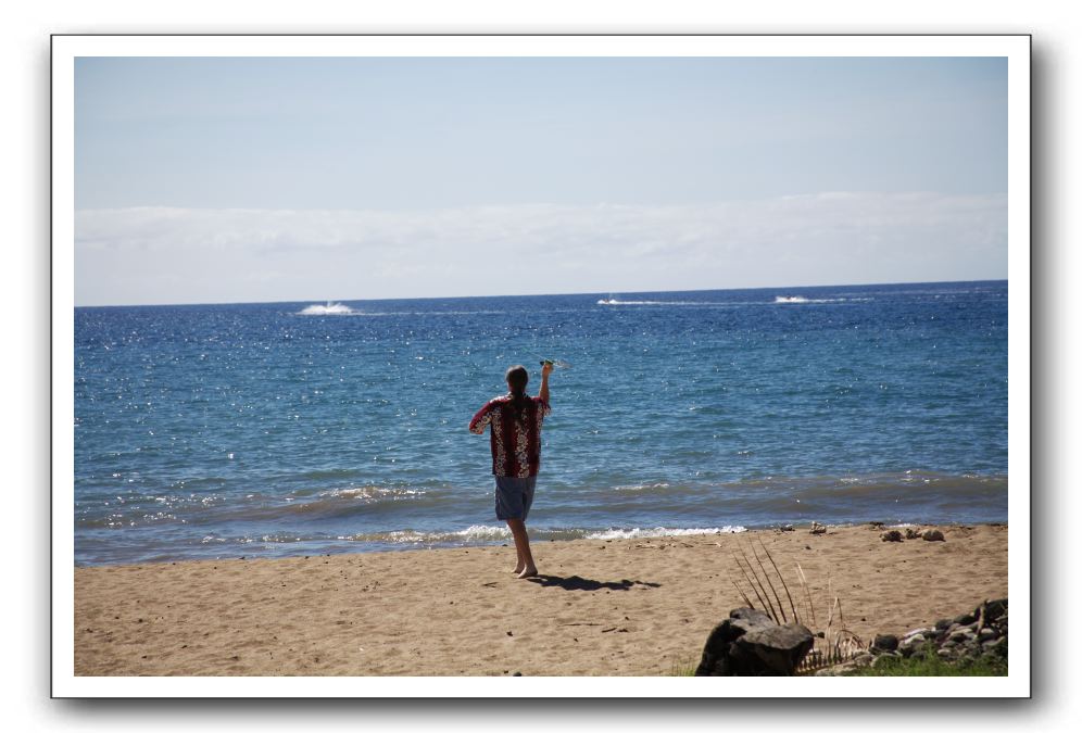 Gliders, Sand, and Surfers in Maui - 029