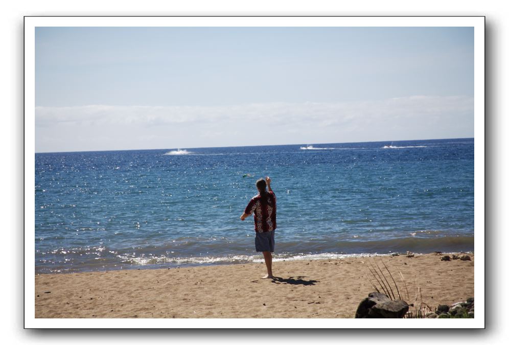 Gliders, Sand, and Surfers in Maui - 032