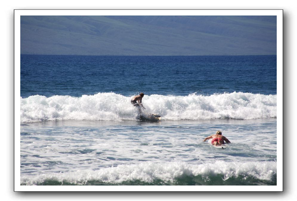 Gliders, Sand, and Surfers in Maui - 261