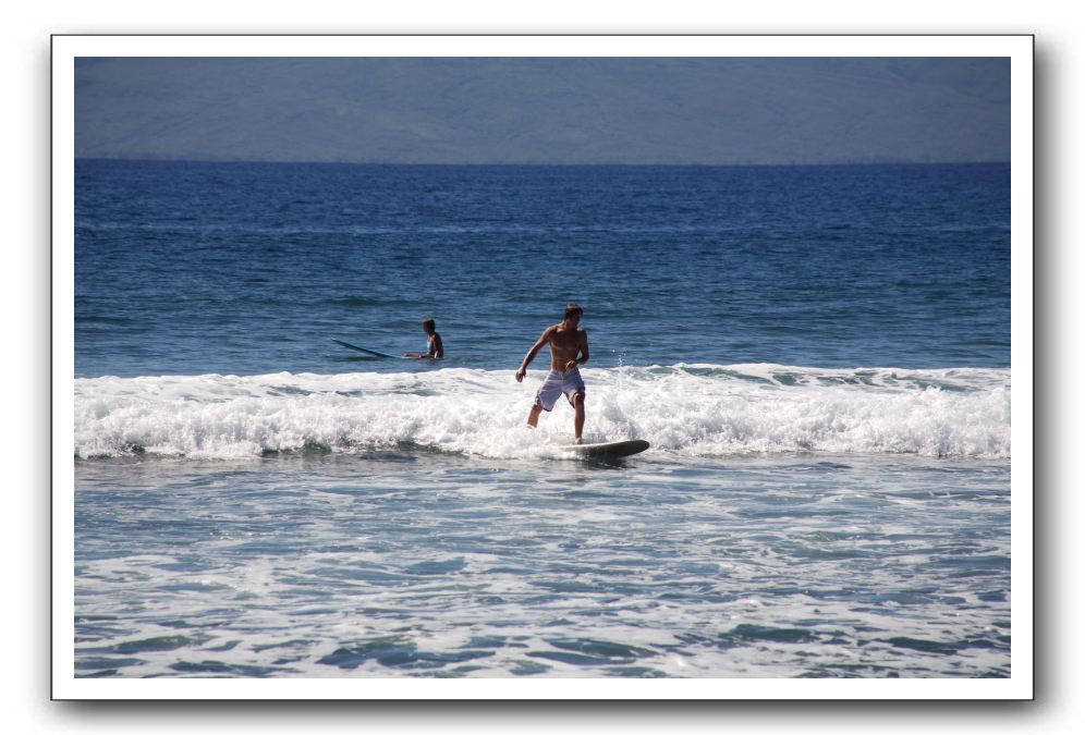 Gliders, Sand, and Surfers in Maui - 266