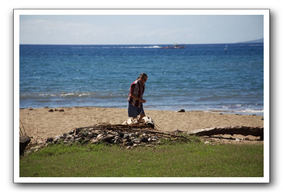 Gliders, Sand, and Surfers in Maui - 040