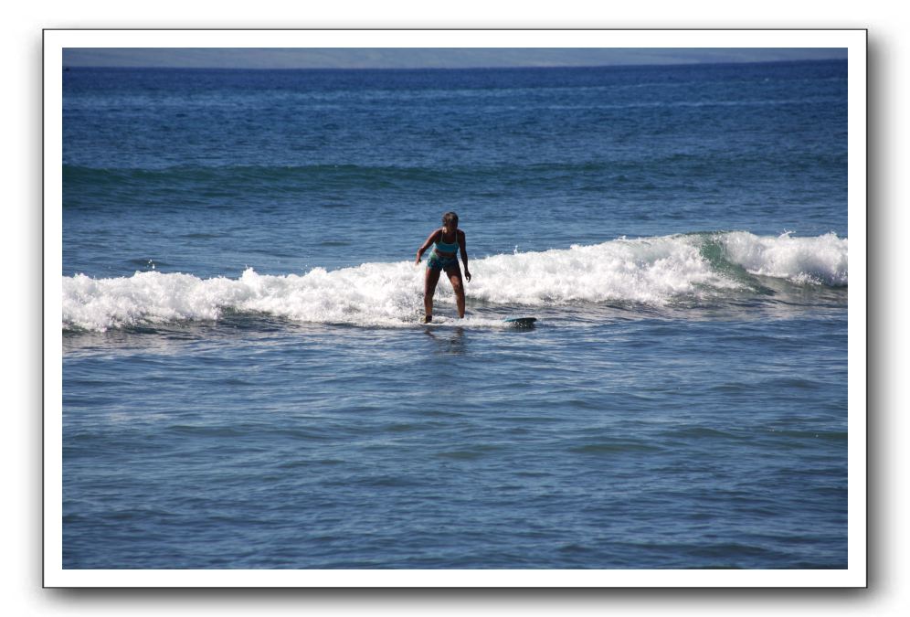 Gliders, Sand, and Surfers in Maui - 299