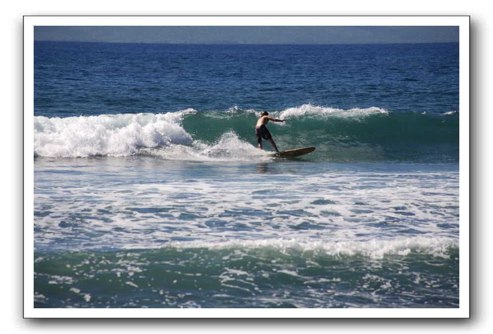 Gliders, Sand, and Surfers in Maui - 310
