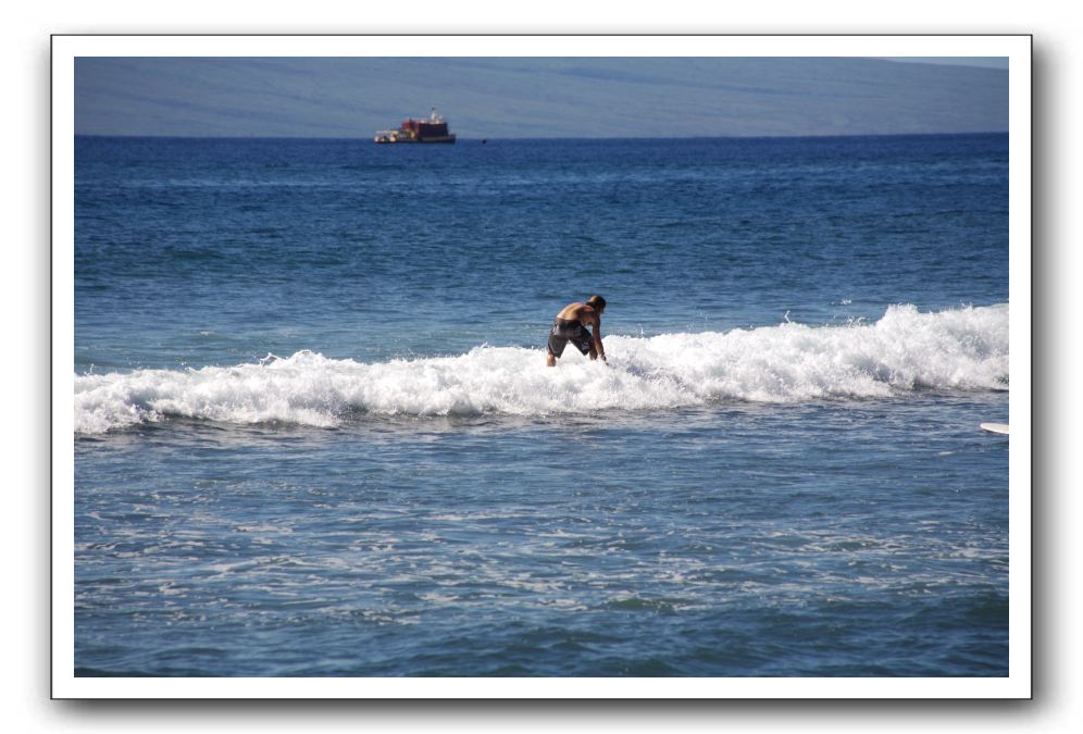 Gliders, Sand, and Surfers in Maui - 313