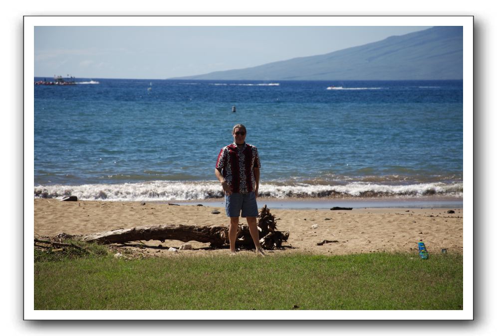 Gliders, Sand, and Surfers in Maui - 043