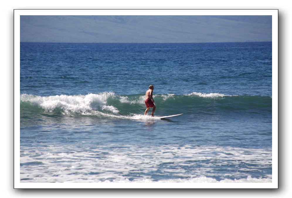 Gliders, Sand, and Surfers in Maui - 323
