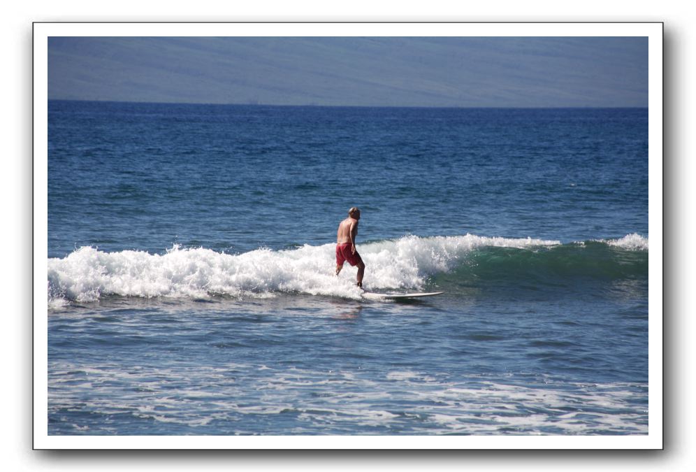 Gliders, Sand, and Surfers in Maui - 325