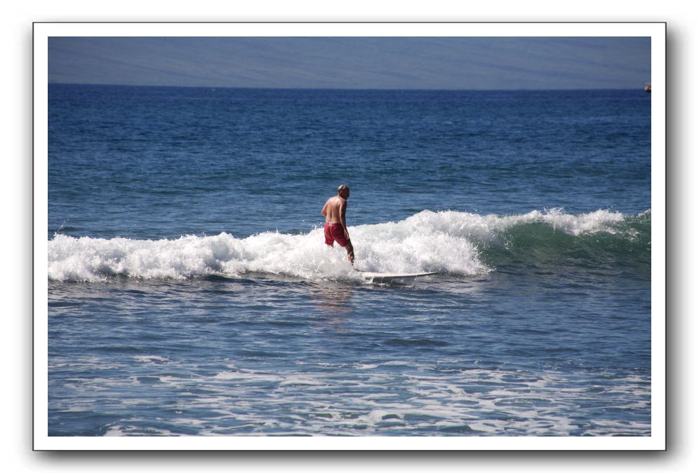 Gliders, Sand, and Surfers in Maui - 326