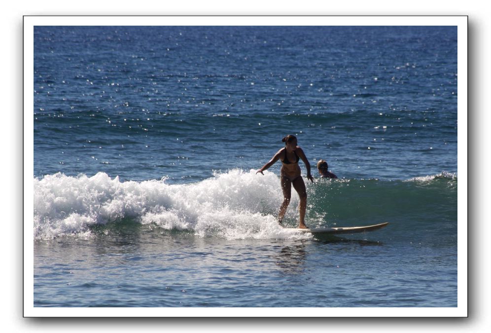 Gliders, Sand, and Surfers in Maui - 338