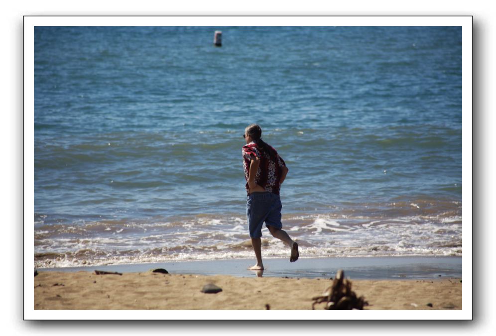 Gliders, Sand, and Surfers in Maui - 067