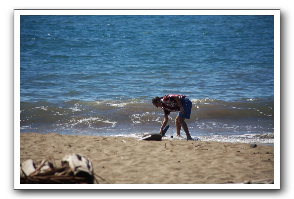 Gliders, Sand, and Surfers in Maui - 071