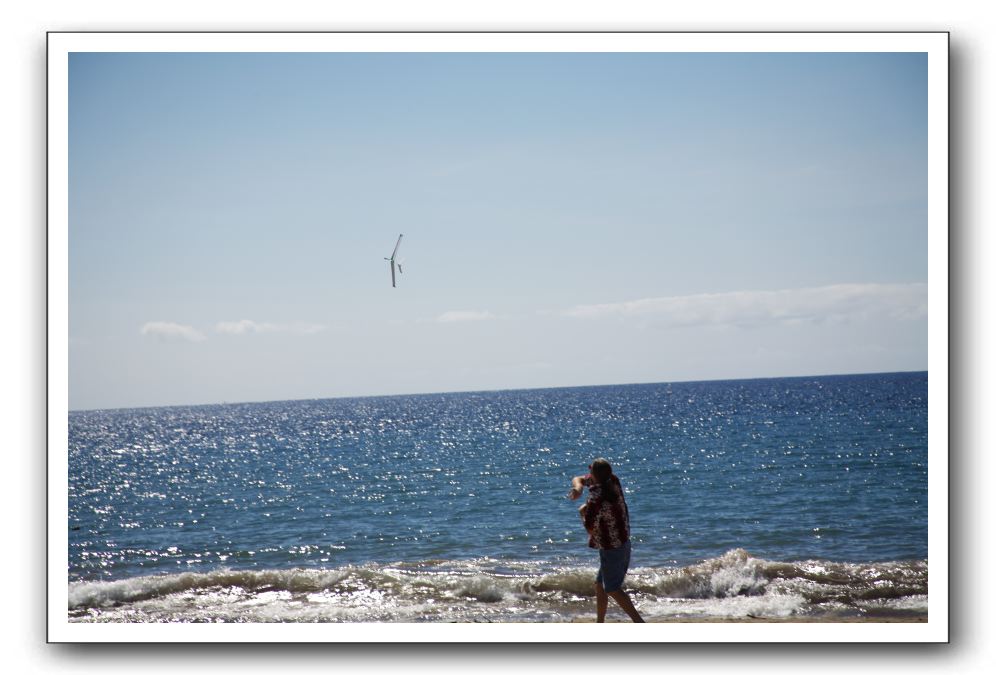 Gliders, Sand, and Surfers in Maui - 024