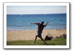 Gliders, Sand, and Surfers in Maui - 046