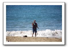 Gliders, Sand, and Surfers in Maui - 073