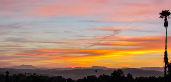 California Sunrise with Clouds-104